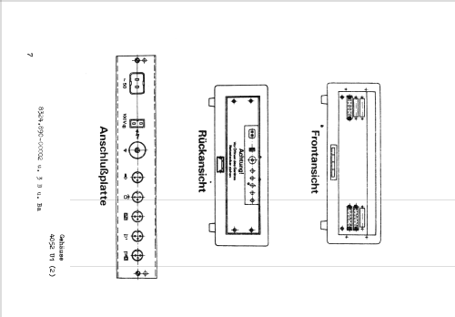 50W-Leistungs-Verstärker V150 Typ 8321.6-1...3; Funkwerk Kölleda, (ID = 2564394) Ampl/Mixer