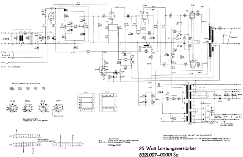 Leistungsverstärker V125 Typ 8321.7; Funkwerk Kölleda, (ID = 624483) Ampl/Mixer