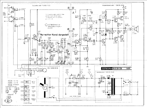 Rubin 523; Funkwerk Zittau, VEB (ID = 332230) Enrég.-R