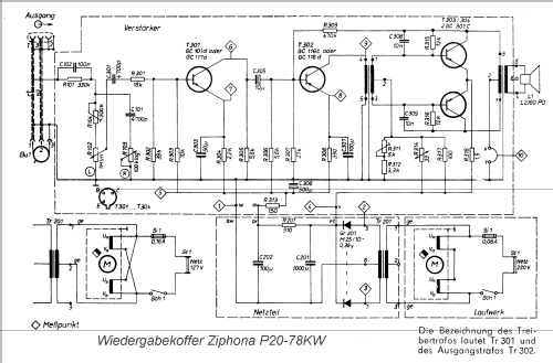 Ziphona P20-78KW; Funkwerk Zittau, VEB (ID = 172501) R-Player