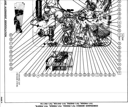 Coronado TV1-9409A ; Gamble-Skogmo, Inc.; (ID = 1720486) Television