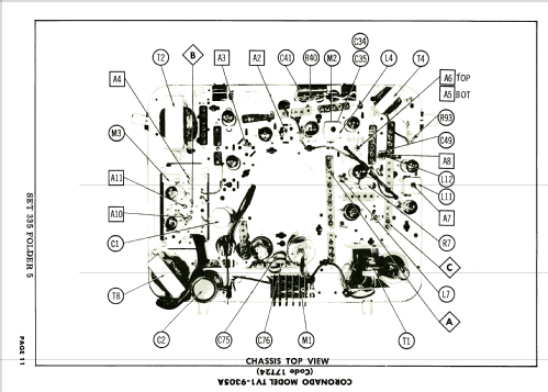 TV1-9305A Code 17T24 ; Gamble-Skogmo, Inc.; (ID = 1950496) Televisore