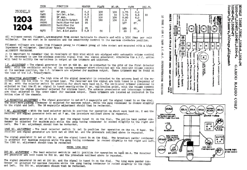 1203L ; Garod Radio Corp.; (ID = 378105) Radio