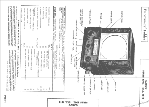 AM FM Television Receiver 10TZ Series 10TZ1; Garod Radio Corp.; (ID = 1450693) TV-Radio