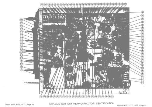 AM FM Television Receiver 10TZ Series 10TZ1; Garod Radio Corp.; (ID = 1450704) TV Radio