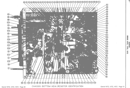 AM FM Television Receiver 12TZ Series 12TZ1; Garod Radio Corp.; (ID = 1451239) TV Radio