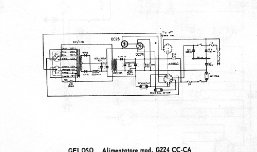 Alimentatore G224; Geloso SA; Milano (ID = 2611776) Power-S