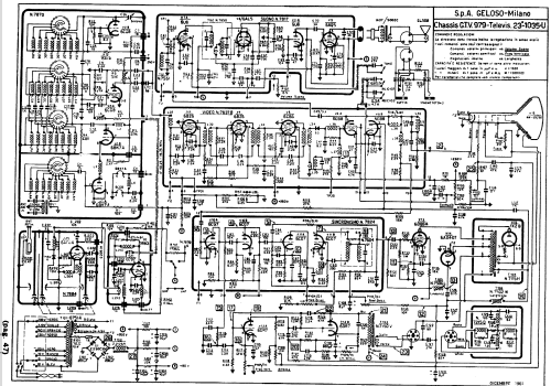 Andromeda GTV1035/U Ch= 979; Geloso SA; Milano (ID = 404204) Television