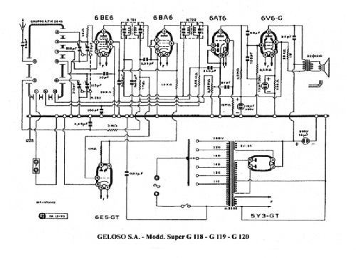 G117; Geloso SA; Milano (ID = 2486947) Radio