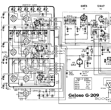 G209-R; Geloso SA; Milano (ID = 71746) Amateur-R