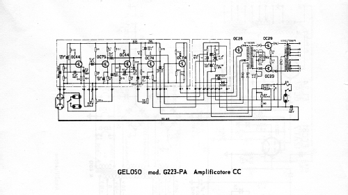 G223-PA; Geloso SA; Milano (ID = 2611775) Ampl/Mixer