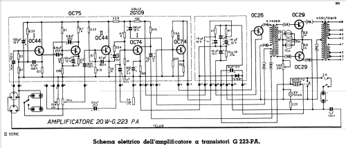 G223-PA; Geloso SA; Milano (ID = 792043) Ampl/Mixer