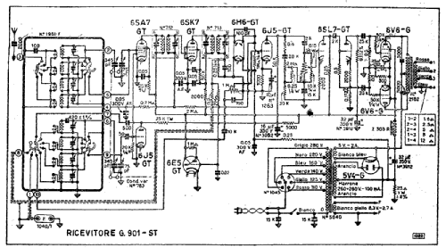 Super G901/ST G901ST; Geloso SA; Milano (ID = 891150) Radio