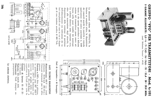 VFO G-4/101; Geloso SA; Milano (ID = 144095) Amateur-D