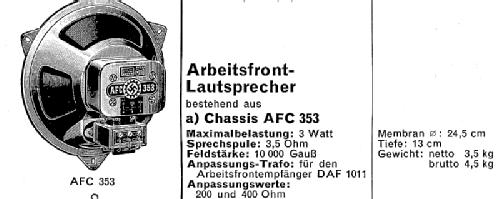 AFC353; Gemeinschaftserzeugn (ID = 1814426) Speaker-P