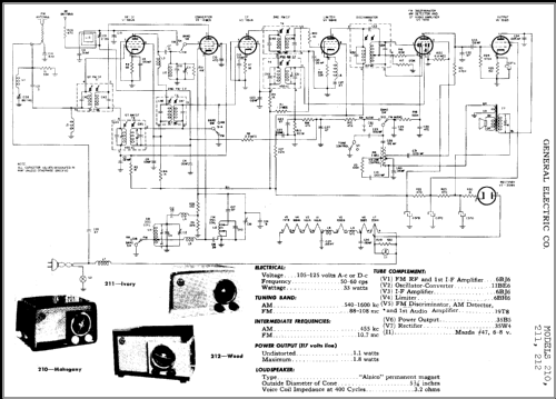 212 ; General Electric Co. (ID = 335888) Radio