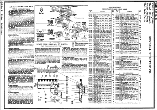 Colorama E-91 Ch= RBS-21; General Electric Co. (ID = 642442) Radio