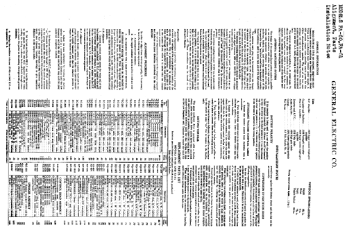 FA-60 ; General Electric Co. (ID = 404149) Car Radio