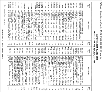 H-502 ; General Electric Co. (ID = 1116839) Radio