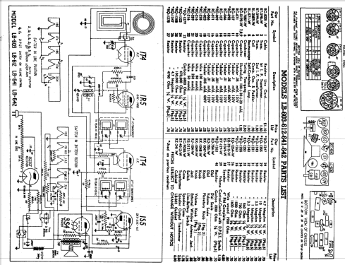 LB-642 ; General Electric Co. (ID = 170329) Radio