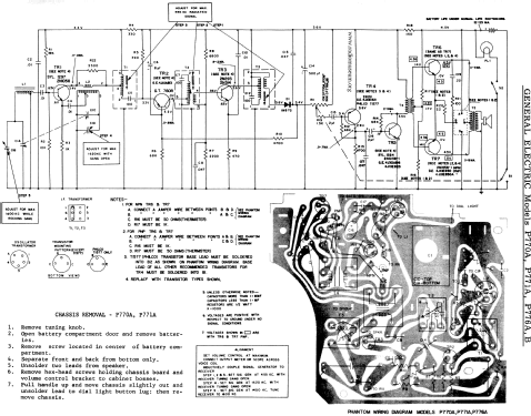 Seven Transistor P776B ; General Electric Co. (ID = 119336) Radio