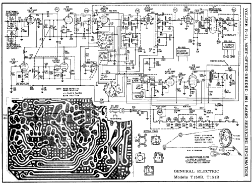 T150B 'Musaphonic' ; General Electric Co. (ID = 143797) Radio