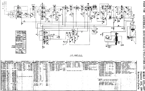 Grunow Teledial 1291 Ch= 12B; General Household (ID = 682076) Radio