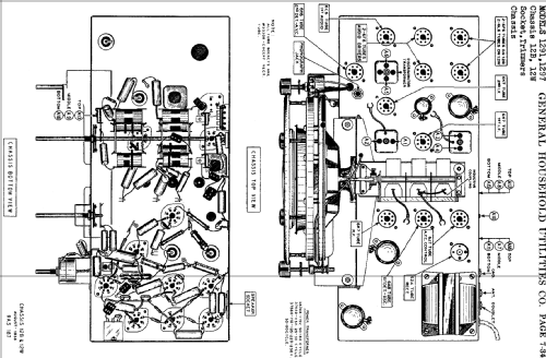 Grunow Teledial 1291 Ch= 12B; General Household (ID = 682079) Radio