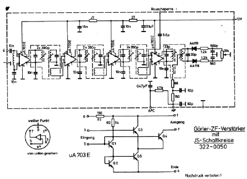 ZF-Verstärker 322-0050; Görler, J. K.; (ID = 1175646) mod-past25