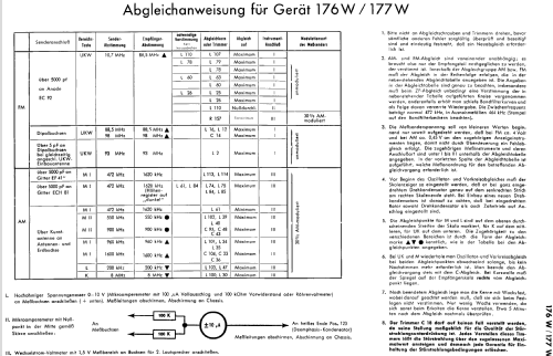 UKW-Spitzensuper 176W; Graetz, Altena (ID = 57379) Radio