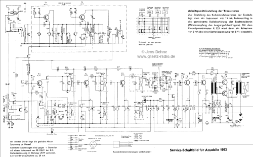 Amabile 1052; Graetz, Altena (ID = 83938) Radio