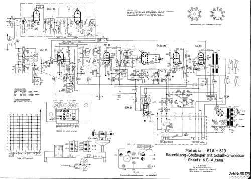 Melodia M618; Graetz, Altena (ID = 88108) Radio