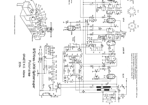 Polonaise 3304; Graetz, Altena (ID = 350687) Radio