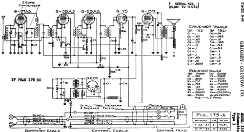 Majestic 116 ; Grigsby-Grunow - (ID = 670382) Car Radio