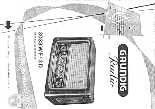 3033/56; Grundig Radio- (ID = 2691253) Radio