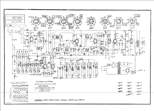 4004W; Grundig Radio- (ID = 60912) Radio