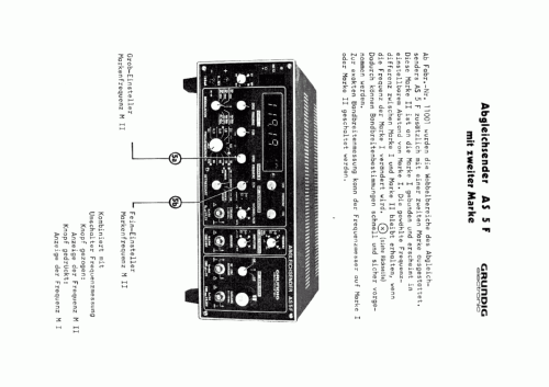 Abgleichsender AS5F; Grundig Radio- (ID = 608689) Equipment