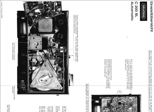 C200SL Automatic; Grundig Radio- (ID = 427520) Enrég.-R