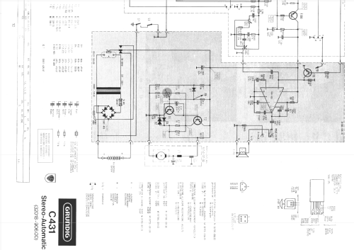 C431 Stereo-Automatic; Grundig Radio- (ID = 481832) R-Player