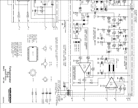 Farbgenerator FG6; Grundig Radio- (ID = 1834075) Equipment