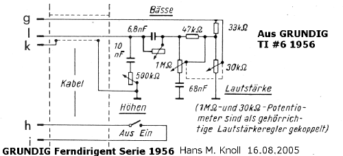 Ferndirigent für Serie 1956 7603; Grundig Radio- (ID = 132877) Misc