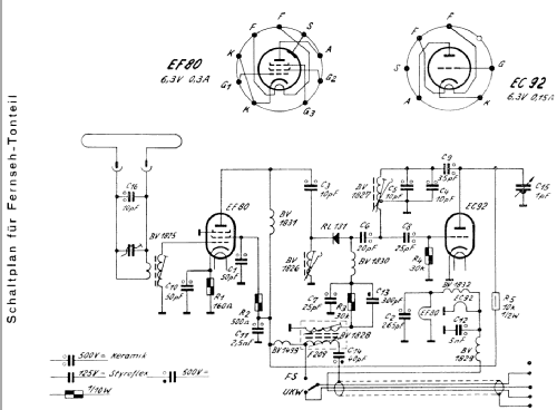 Fernsehtonteil ; Grundig Radio- (ID = 199422) Converter