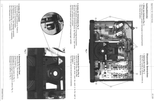 Fine Arts CD1000; Grundig Radio- (ID = 1024128) R-Player
