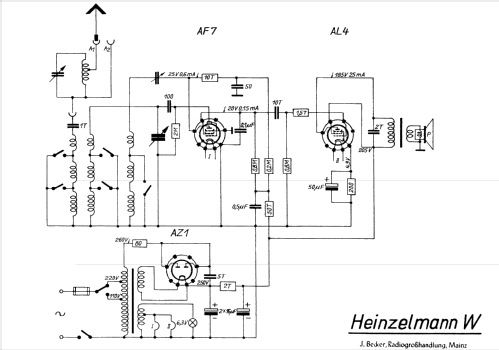 Heinzelmann W; Grundig Radio- (ID = 1011397) Radio