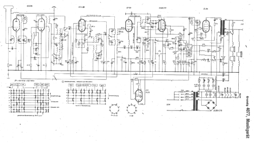 Konzertgerät 4077; Grundig Radio- (ID = 108188) Radio