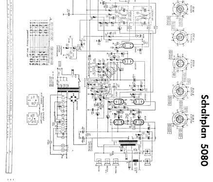 Konzertgerät 5080 Hi-Fi Zauberklang; Grundig Radio- (ID = 101644) Radio