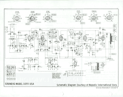 Majestic 1055 USA; Grundig Radio- (ID = 1876353) Radio