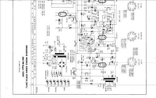 Musikgerät 2340; Grundig Radio- (ID = 120208) Radio