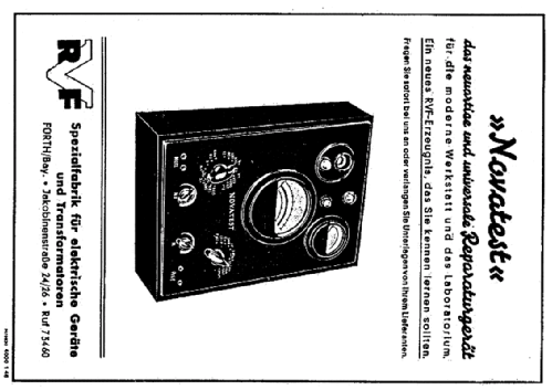 Novatest ; Grundig Radio- (ID = 1025522) Equipment