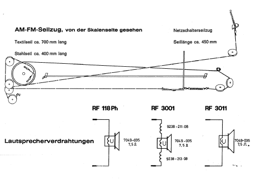 Phono-Kombination RF118Ph Ch=CS60; Grundig Radio- (ID = 653042) Radio